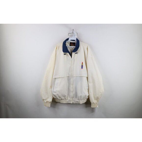 Deadstock Vintage 90s Womens XL Avon 1996 Olympics Lipstick Full Zip Jacket USA - Picture 1 of 16